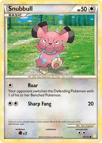 Snubbull (HeartGold SoulSilver) Medium Play
