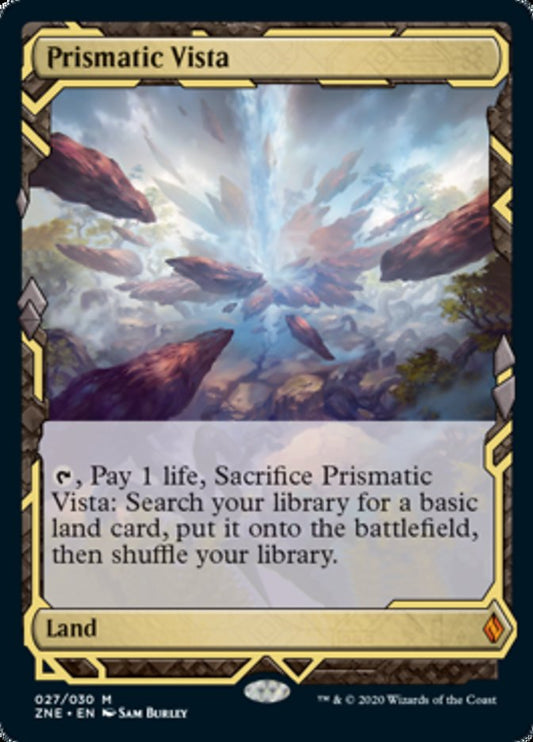 Prismatic Vista (Zendikar Rising Expeditions) Light Play Foil