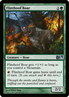 Flinthoof Boar (Magic 2013 Core Set) Light Play