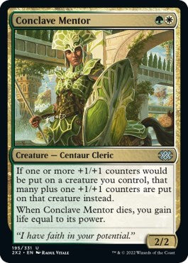 Conclave Mentor (Double Masters 2022) Light Play