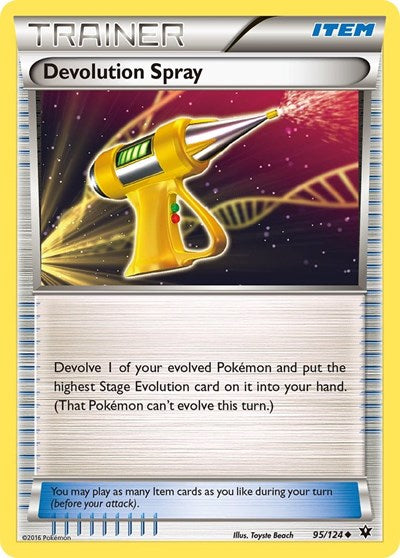 Devolution Spray (XY - Fates Collide) Damaged / Poor