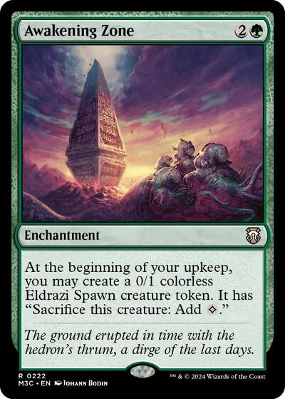Awakening Zone (Commander: Modern Horizons 3) Light Play