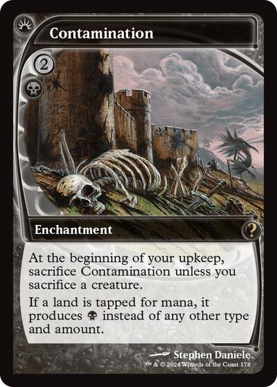 Contamination (Future Sight) (Mystery Booster 2) Light Play
