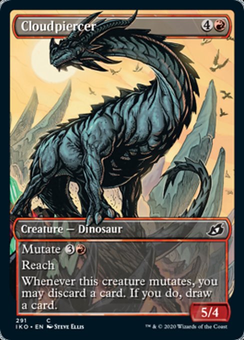 Cloudpiercer (Showcase) (Ikoria: Lair of Behemoths) Light Play Foil