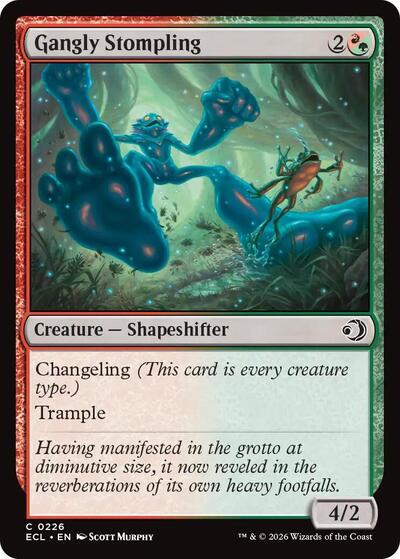 Gangly Stompling (Lorwyn Eclipsed) Light Play