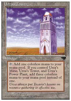 Urza's Tower (Plains) (Chronicles) Light Play