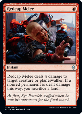 Redcap Melee (Throne of Eldraine) Light Play