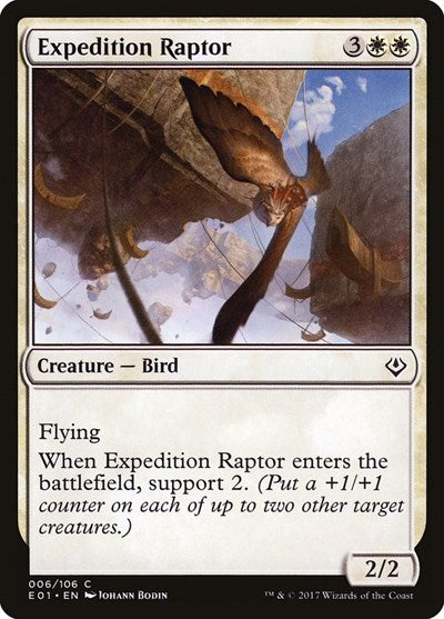 Expedition Raptor (Archenemy: Nicol Bolas) Light Play