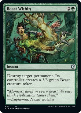 Beast Within (Commander Legends: Battle for Baldur's Gate) Light Play