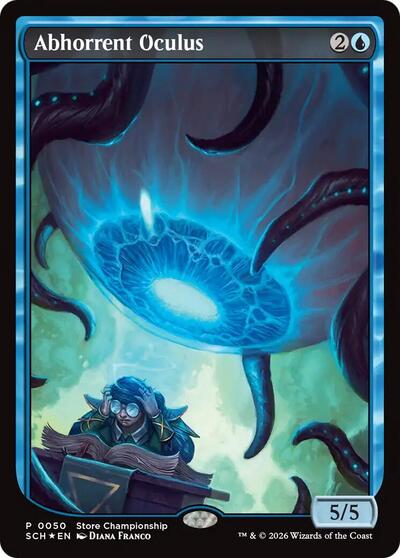 Abhorrent Oculus (Promos: Game Day and Store Championship) Near Mint Foil