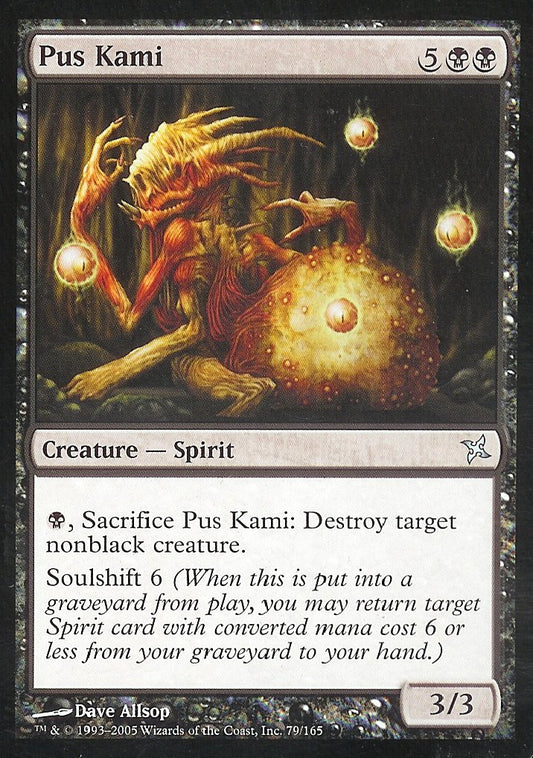 Pus Kami (Betrayers of Kamigawa) Light Play