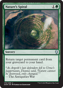 Nature's Spiral (Dominaria) Light Play
