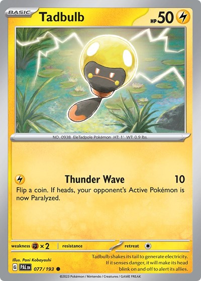 Tadbulb - 077 (SV02: Paldea Evolved) Light Play