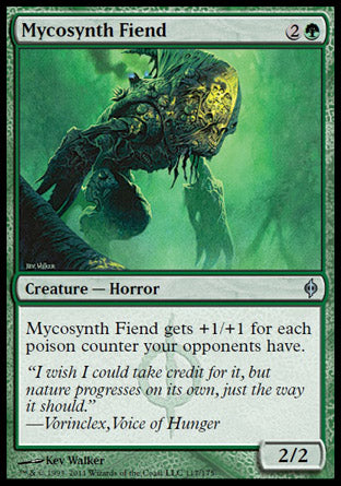 Mycosynth Fiend (New Phyrexia) Medium Play