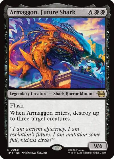 Armaggon, Future Shark (Teenage Mutant Ninja Turtles) Light Play