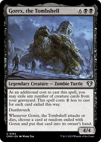Gorex, the Tombshell (Commander Masters) Light Play