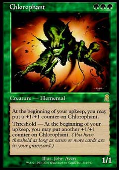 Chlorophant (Odyssey) Light Play
