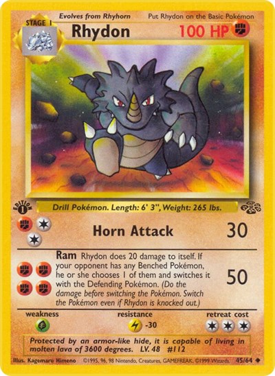 Rhydon (Jungle) Medium Play Unlimited