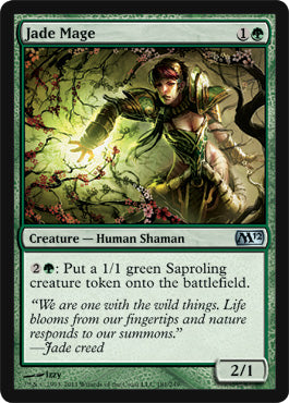 Jade Mage (Magic 2012 Core Set) Light Play