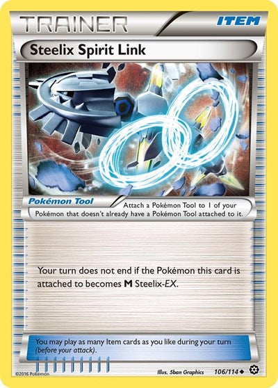 Steelix Spirit Link (XY - Steam Siege) Medium Play