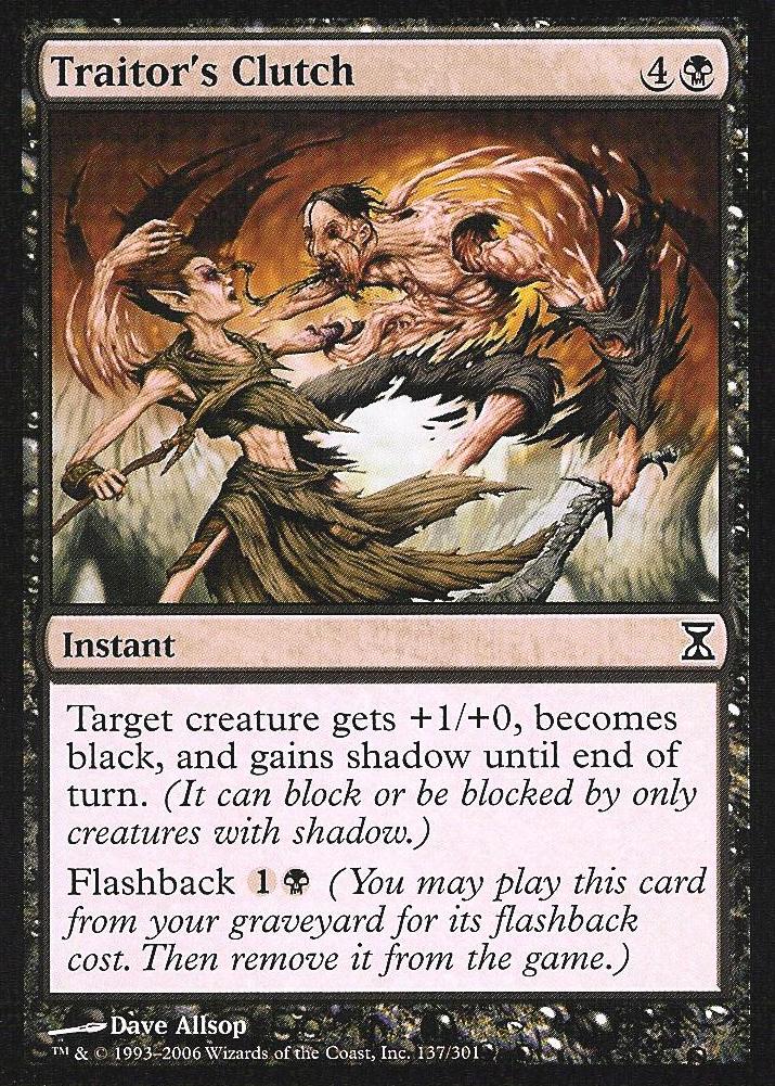 Traitor's Clutch (Time Spiral) Light Play