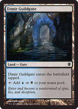 Dimir Guildgate (Commander 2013 Edition) Light Play
