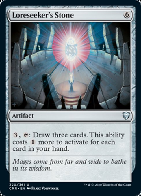 Loreseeker's Stone (Commander Legends) Light Play