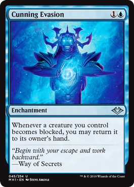 Cunning Evasion (Modern Horizons) Light Play