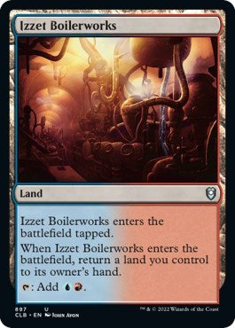 Izzet Boilerworks (Commander Legends: Battle for Baldur's Gate) Light Play