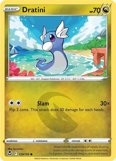 Dratini (SWSH12: Silver Tempest) Light Play
