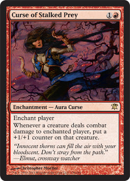 Curse of Stalked Prey (Innistrad) Heavy Play