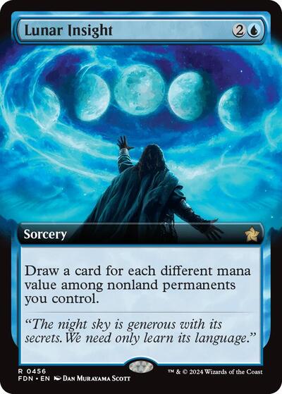 Lunar Insight (Extended Art) (Foundations) Light Play