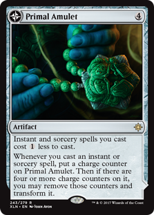 Primal Amulet (Primal Wellspring) (Ixalan) Near Mint