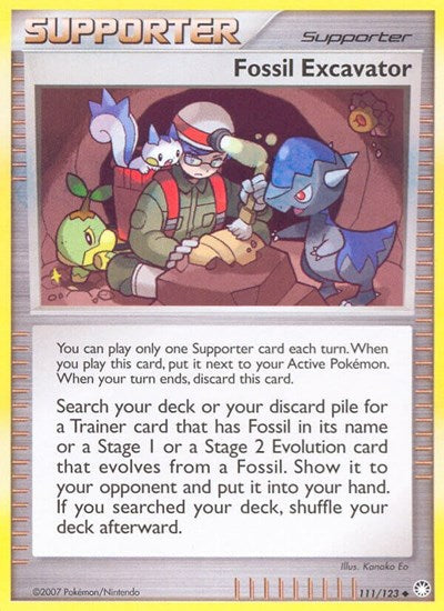 Fossil Excavator (Mysterious Treasures) Medium Play