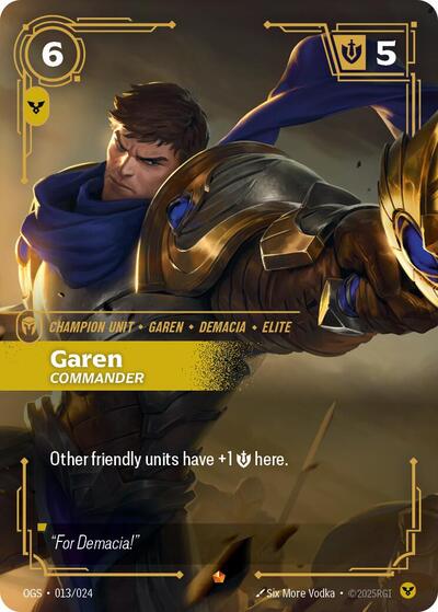 Garen Commander (Origins: Proving Grounds) Light Play