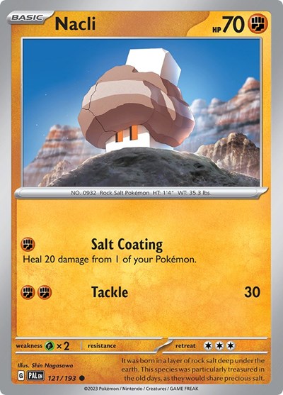 Nacli - 121 (SV02: Paldea Evolved) Light Play