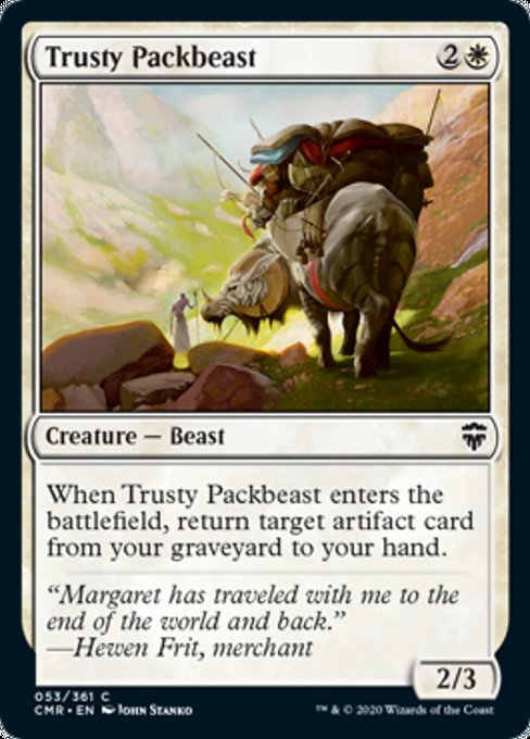 Trusty Packbeast (Commander Legends) Light Play