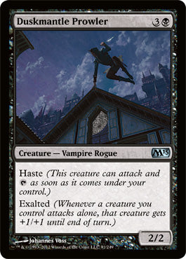 Duskmantle Prowler (Magic 2013 Core Set) Light Play Foil