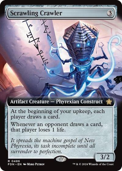 Scrawling Crawler (Extended Art) (Foundations) Near Mint