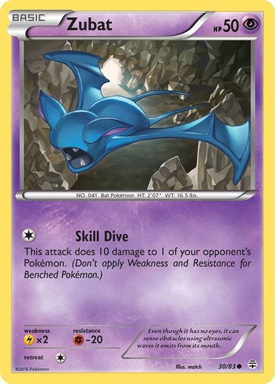 Zubat (Generations) Medium Play