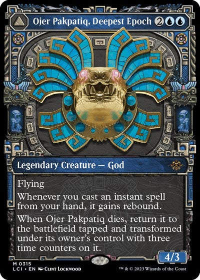 Ojer Pakpatiq, Deepest Epoch (Showcase) (The Lost Caverns of Ixalan) Near Mint