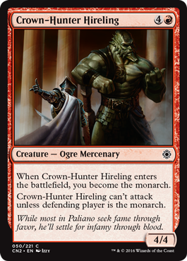 Crown-Hunter Hireling (Conspiracy: Take the Crown) Light Play