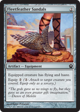 Fleetfeather Sandals (Theros) Light Play