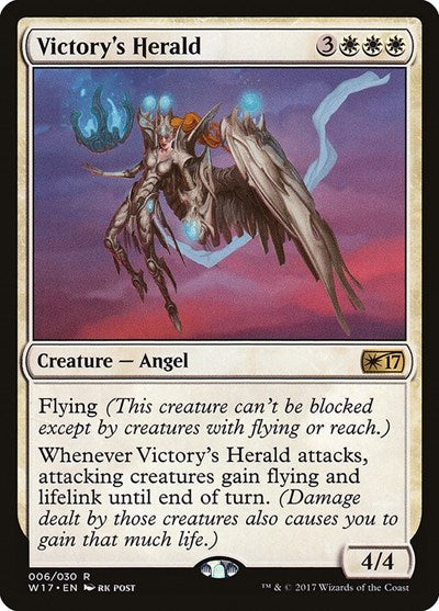 Victory's Herald (Welcome Deck 2017) Light Play