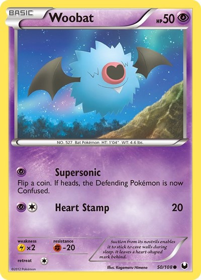 Woobat (Dark Explorers) Light Play