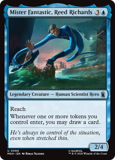 Mister Fantastic, Reed Richards (Marvel Super Heroes) Light Play