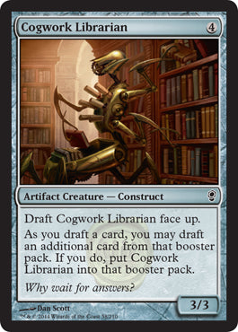Cogwork Librarian (Conspiracy) Light Play