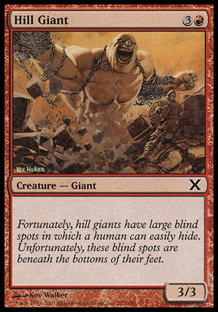 Hill Giant (10th Edition) Light Play