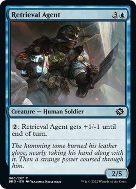Retrieval Agent (The Brothers' War) Light Play Foil