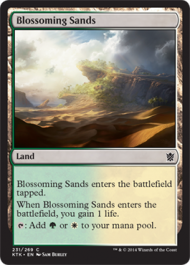 Blossoming Sands (Khans of Tarkir) Light Play